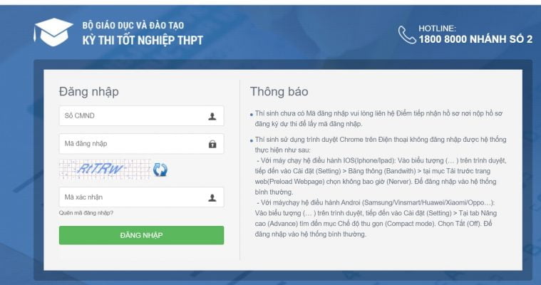 tra cuu diem thi thpt 2021
