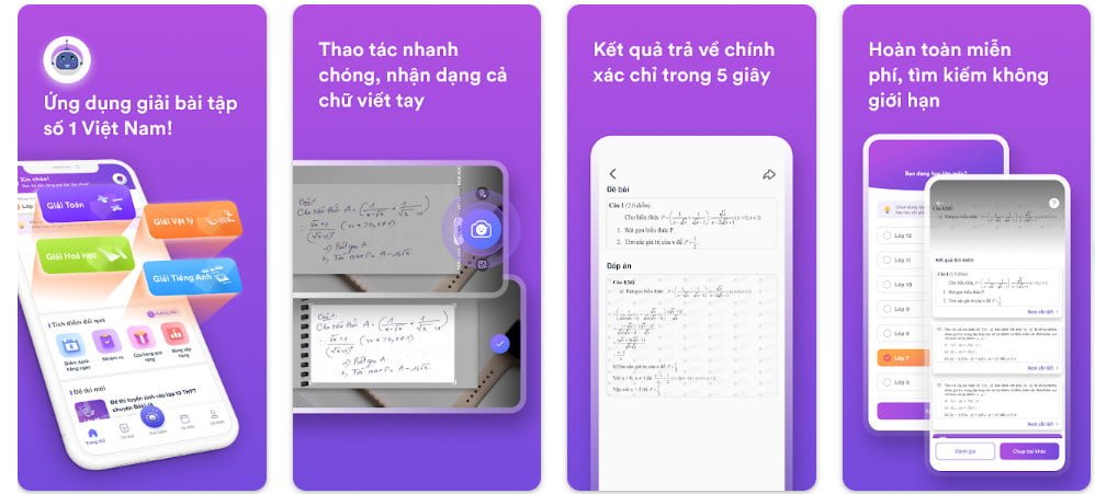 TOP 5 APP GIẢI TOÁN NHANH - CHÍNH XÁC NĂM 2022