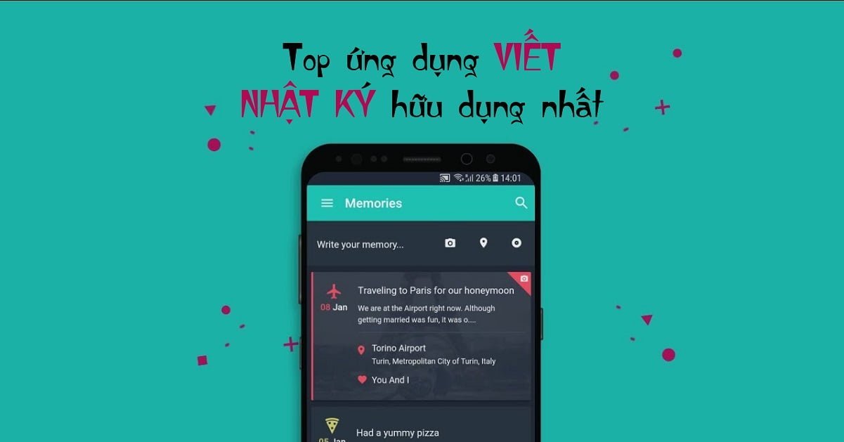 TOP 3 ỨNG DỤNG VIẾT NHẬT KÍ ĐƯỢC ƯA CHUỘNG NĂM 2022